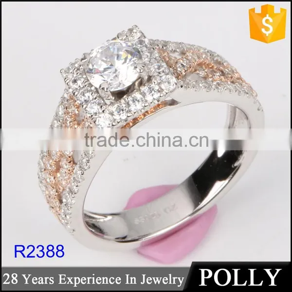 Guangzhou Factory OEM/ODM Big Stone Ring Designs for Women photo-2