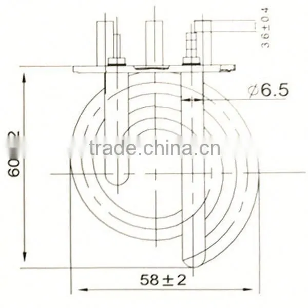 Hot Sell AC 220V 2500W Stainless Steel Electric Kettle Heating Element With Best Price photo-2