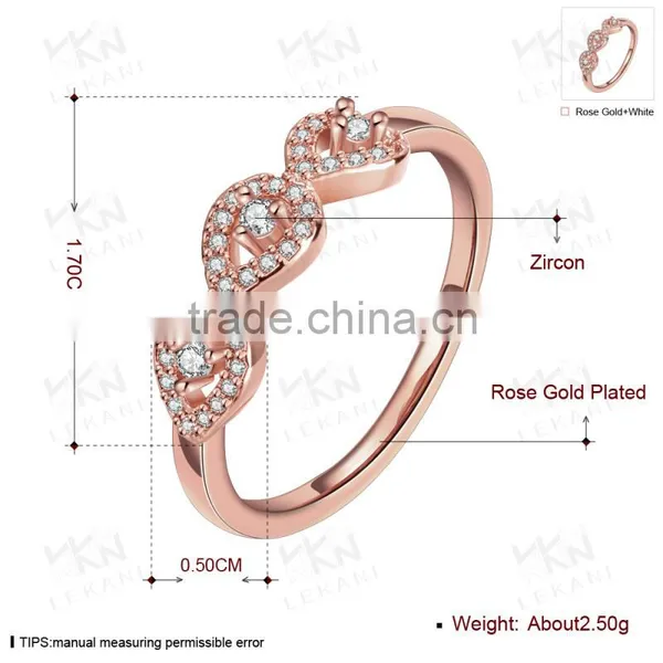 2015 New Model Cluster Stone Saudi Arabia Gold Platinum Wedding Ring Price photo-3