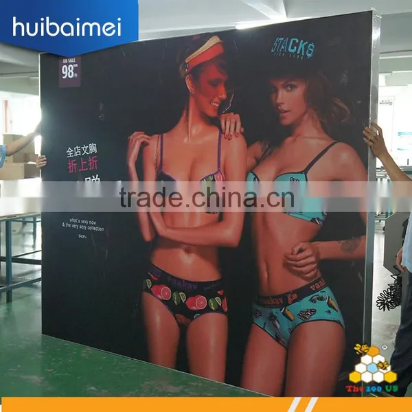 Bestsell Aluminium Textile LED Display Signboard photo-3