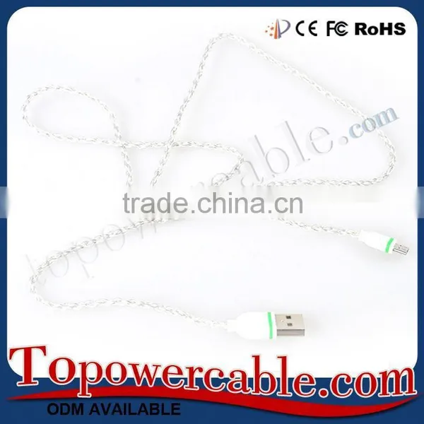 China Supplier High Speed Sync Transfer 24Awg Micro Usb Charging Cable photo-5