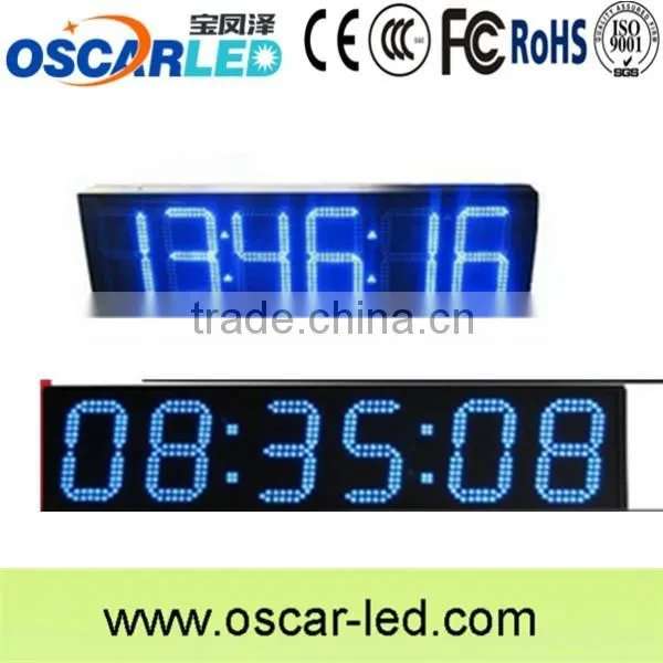 Small Digit Wall Clock Led Display for Wholesales