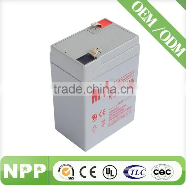 6v 4ah Rechargeable Lead Acid Battery for LED Light photo-2