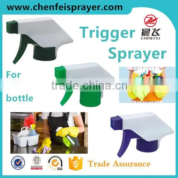 Custom Plastic Sprayer 28 410 Discharge Rote 1ML Nozzle Ribbed Closure Cleaning Trigger Sprayer Long Landle Sprayer Pump China