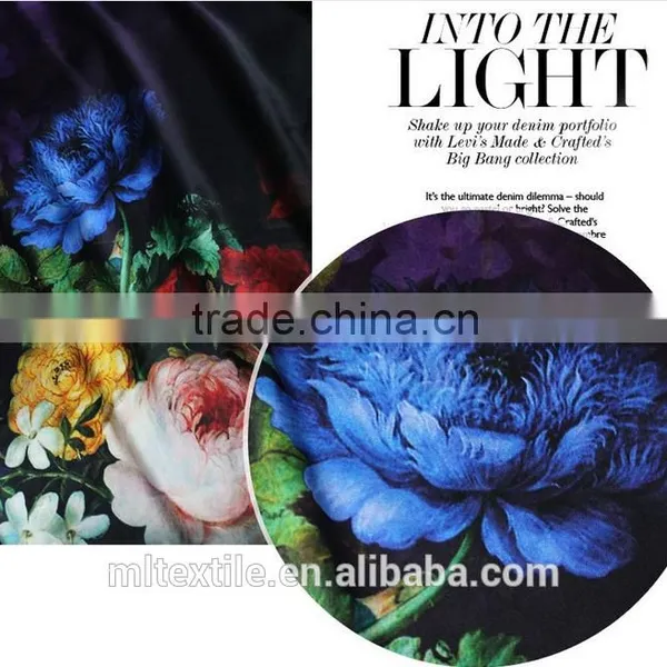 19mm 100% Mulberry Silk Fabric 95% Silk 5% Spandex Fabric photo-2