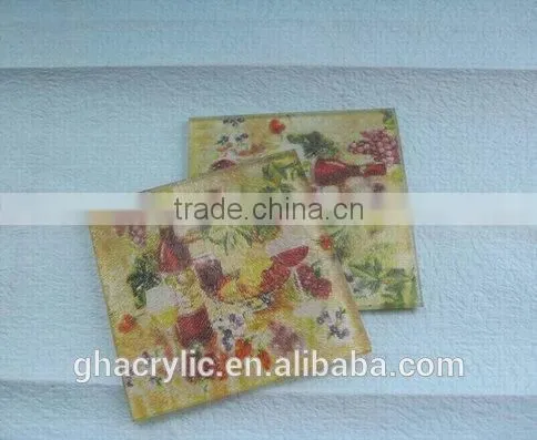High Quality Clear Acrylic Coasters,coffee Cup Mats,drink Coasters photo-5