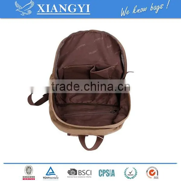 Canvas Backpack Fashion Bag Computer Bag Traveling Bag New Design in 2016 photo-2