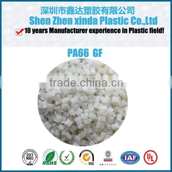 White color recycled/ Virgin moulding grade glass fiber polyamide66 nylon66 pa66 pellets