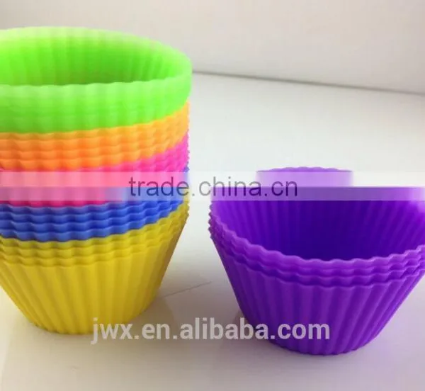 Non-stick Silicone Cake Cup Mold, Eco-friendly Heat-resistant Cake Mold photo-3