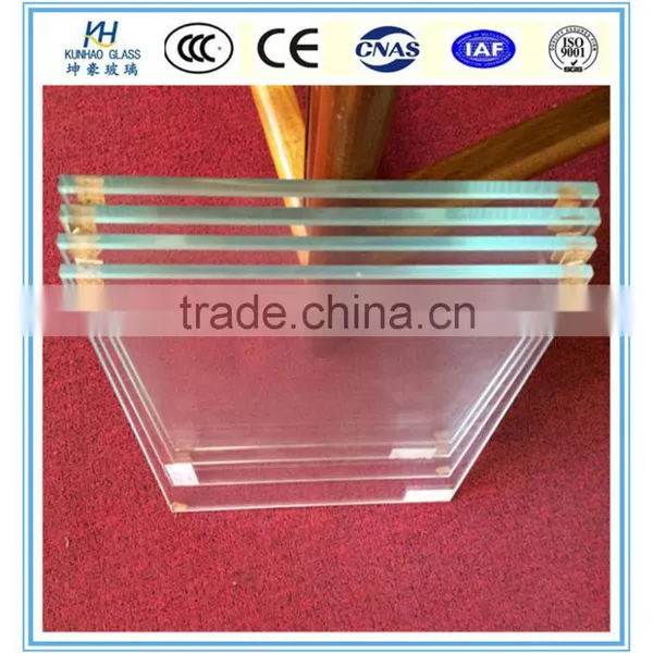 3-19mm Low Iron Tempered Glass Iow-iron Glass Price