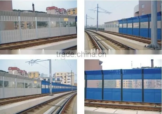Rail Sound Absorbing Panels Fence