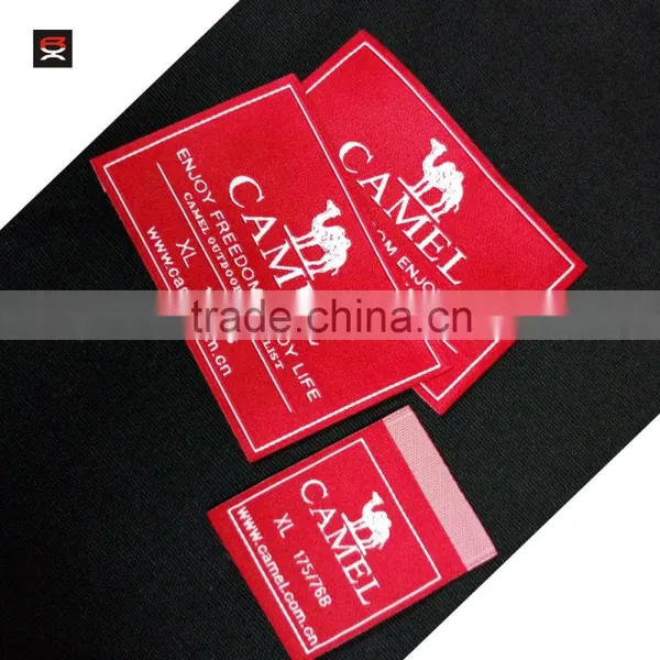 Customized High Density Clothing Woven Label, Ultrosonic Edge Label photo-2