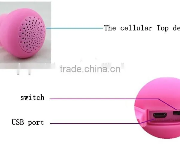 2016 Market Gift Factory Supply Portable Bluetooth Speakers Mini USB Speaker photo-4