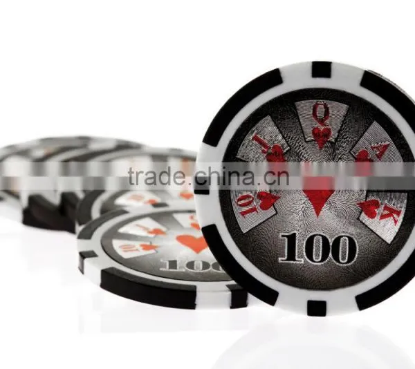 11.5g Dice Poker Chip With Stamp Printing photo-6