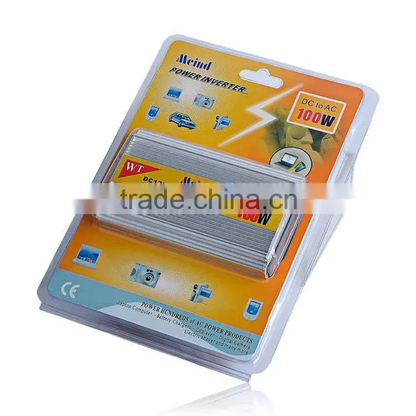 High Effiency 100W DC 12V to AC 110/220V Modified Sine Wave Power Inverter photo-4
