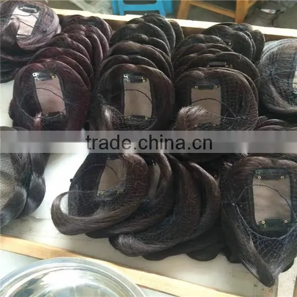 New Design Human Hair Toppers photo-5