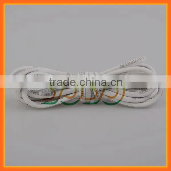 New Manufacturing Nylon Shoelaces With Woven Logo photo-2