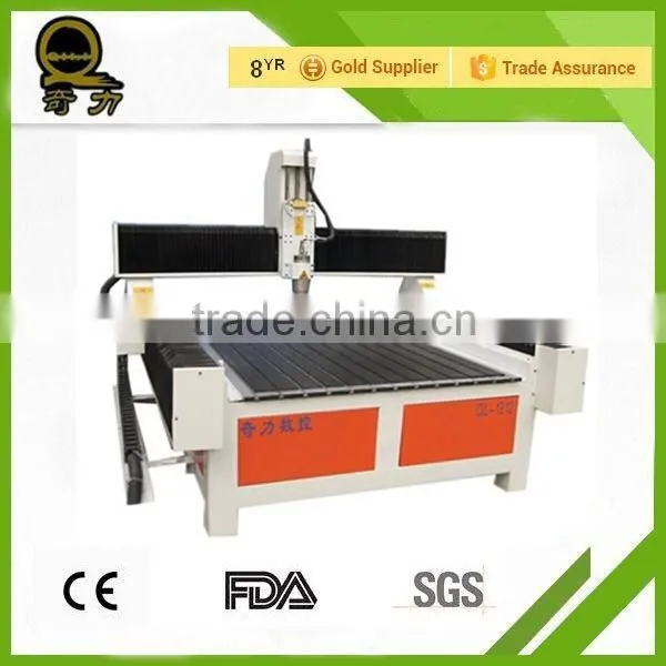 Jinan Hot Sale 1.5kw Water Cooling Spindle Best Price Ball Screw 3d Woodworking Cnc Engraving Machine photo-3
