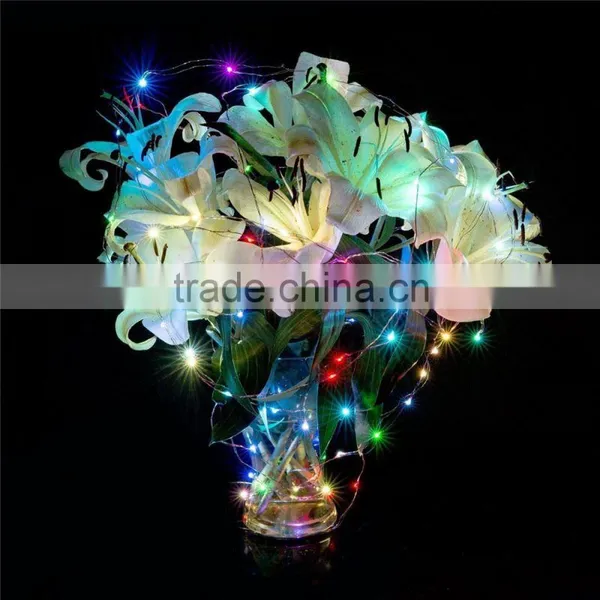 3M 30 LEDS 5V String Copper Wire LED Light 3 AA Battery Powered Waterproof Christmas Lights photo-4