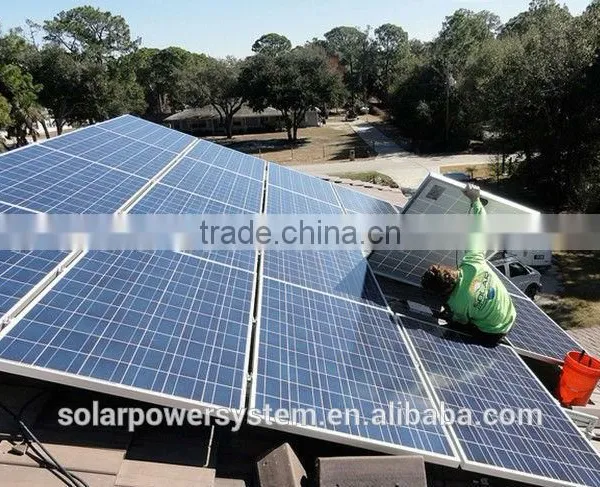 High Quality Grid Switch Solar Panel System 10KW photo-2