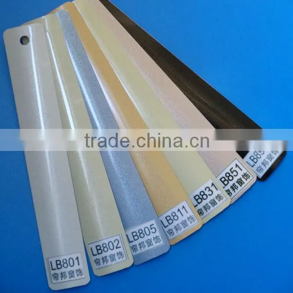 25mm Pearl Color Aluminum Window Blind Slat for Aluminum Horizontal Venetian Blind Quality Choice photo-2