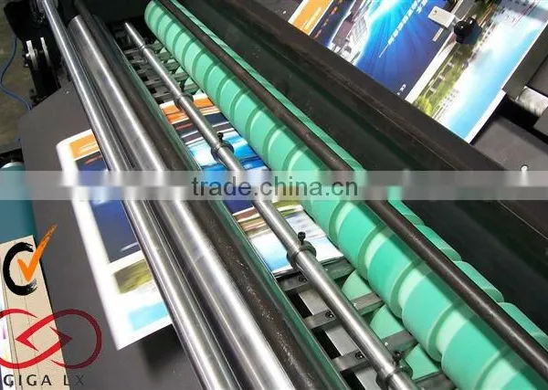 GIGA LXFMZ Fully Automatic Paper Flute Cardboard Laminating Machine Price Good Quality Choice photo-4
