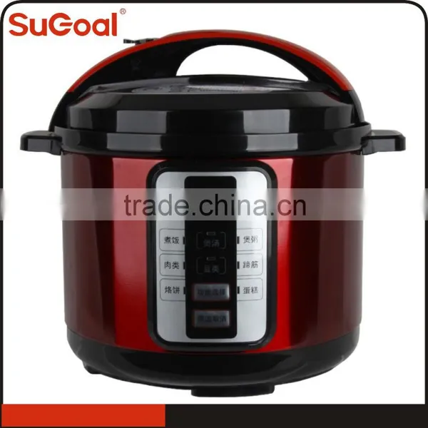 5L/6L Luxury Red/black Color Pressure Cooker/Pressure Rice Cooker