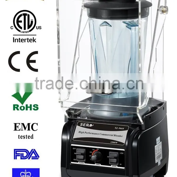 BAYER PC Optional Blender Parts Sound Proof Cover Sound Enclosure for Commercial Blender photo-4