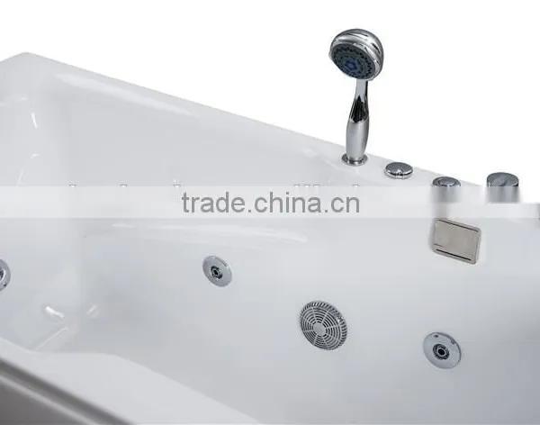 UPC Certified 4mm Sex Massge Hot Tub,small Jetted Tub,led Tub photo-4