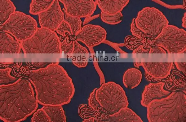 Made In China Ladies Party Dress Jacquard Fabric High Denisty and Quality photo-2