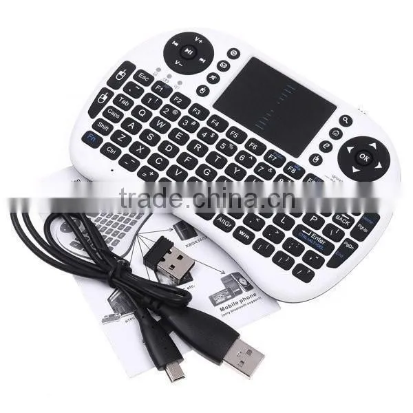 2.4Ghz Mini Wireless Fly Air Mouse Keyboard Built-in With High Sensitive Smart Touchpad photo-3