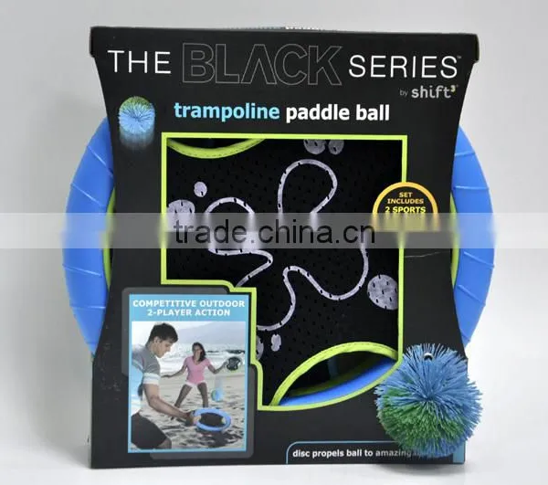 2 PLAYERS SPORT TOY PADDLE ABLL GAME SET/TRAMPOLINE PADDLE ABLL photo-3