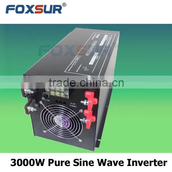 3000W LCD Display High Quality Full Power Big Power Pure Sine Wave Inverter 12V DC to 110V AC, DC to AC Solar Power Inverter photo-2