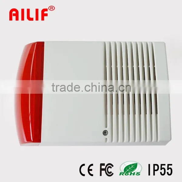 Popular Security Alarm Siren Strobe Light LM-106 With Alarm Control Panel