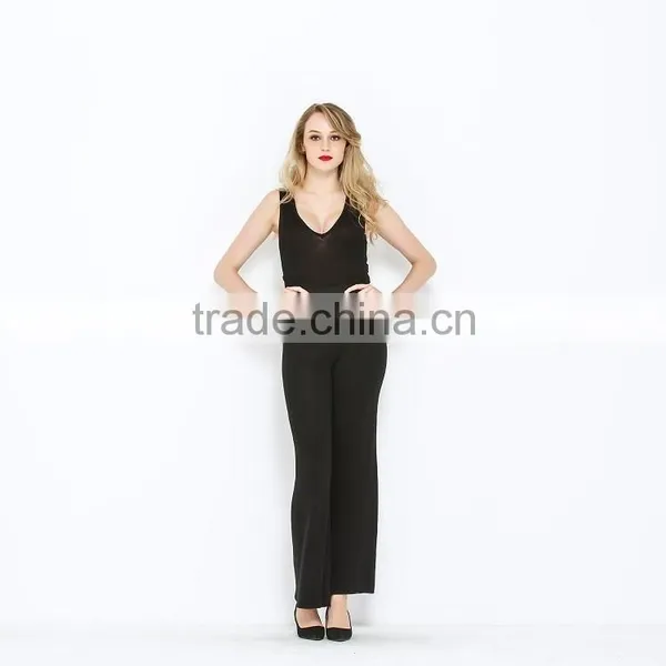 Ladies Black Jumpsuit for Women 2016 photo-2