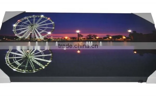 Ferris Wheel LED Lighted Canvas Wall Art Printing, Beautiful Landscape, Home Decoration photo-3