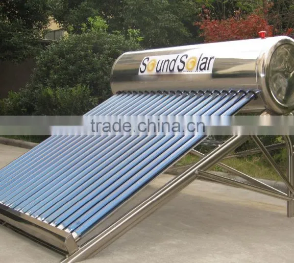 Mauritius Low Pressure Solar Water Heater Stainless Steel 240L Supplier's Choice photo-2