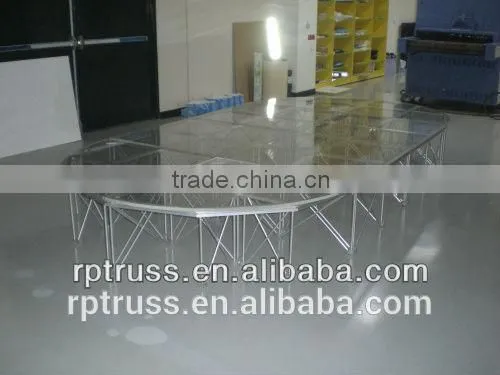 Alminum Instellistage, Drum Riser Stage, Mobile Stage, Folding Stage for School Stage Events photo-5
