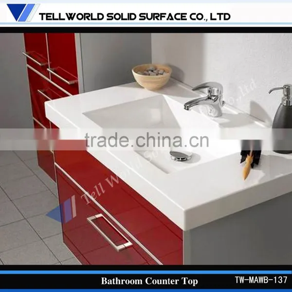 Corian Vanities, Solid Surface Bathroom Counter, Corian Bathroom Cabinetry photo-4