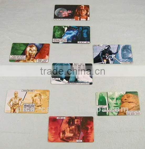 Metal 3D Fridge Magnet Home Decoration Custom Promotional Square Tin Magnets