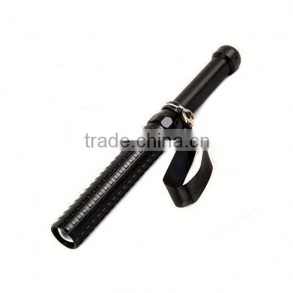 1180 Multi-function Self-defense Rechargeable Baseball Shape 3 w Led Camping Flashlight photo-4