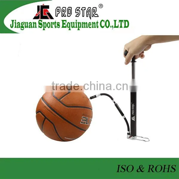 Well Built Mini Bike Aire Pump With Air Gauge Compatible With Presta and Schrader Valves