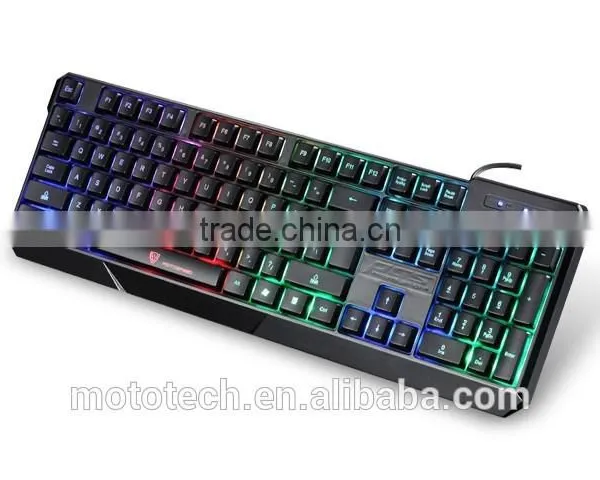 Gaming Keyboard With 7 Colors Backlight Led photo-5