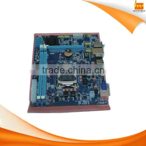 fanless cpu motherboard 1000M lan ddr3 socket 1156 motherboard H55