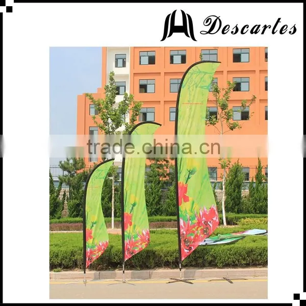 5m Height Indoor Promotional Printed Flags/printed Decorative Knifed Flags and Banners for Sale photo-2