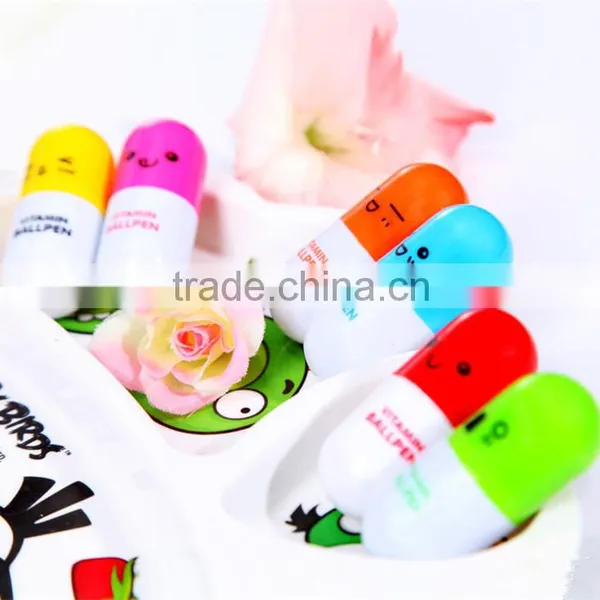 Flexible Ballpoint Pen Korean Stationery Creative Gift School Supplies Capsule Ballpoint Pen photo-2
