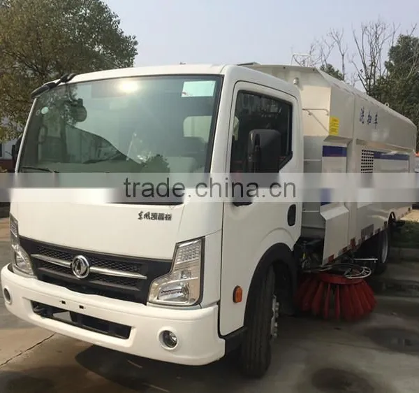 Quality 100% Guaranteed Dongfeng Captain 4x2 4cbm Road Sweeping Vehicle photo-4