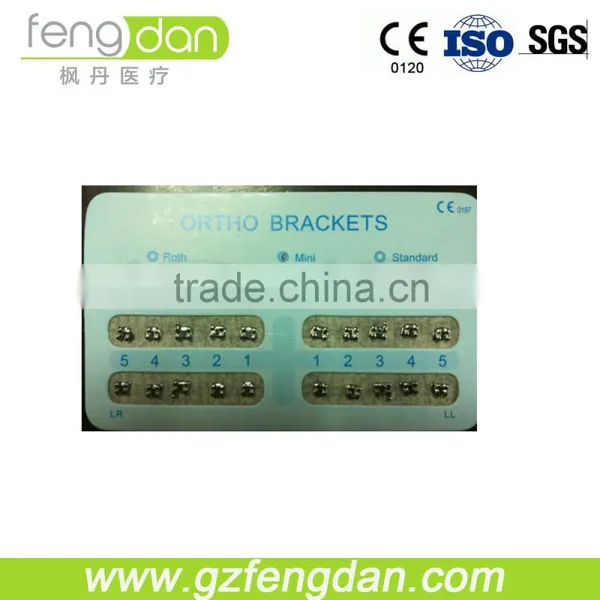Mini Edgewise Brackets of Mesh