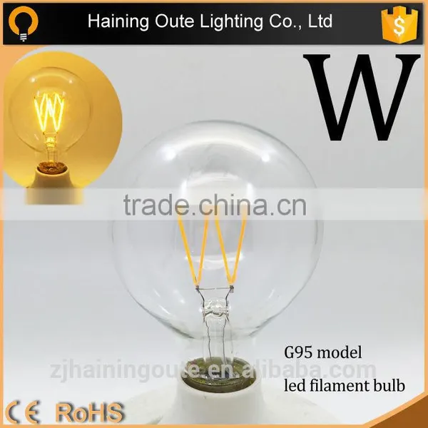 DIAMMABLE !!! Warm White Dimmable C35 E14 4w Led Filament Candle Bulb, Candle Led Filament Bulb C35 photo-4