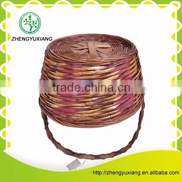 Fashionable Bamboo Gift Basket photo-3